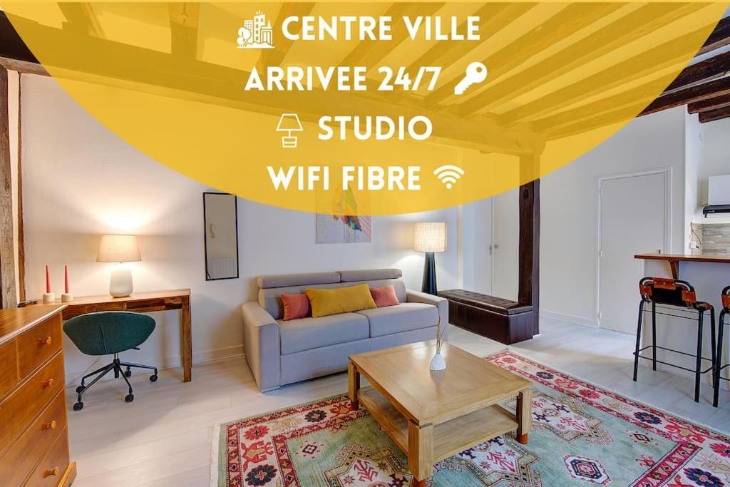 Apartament Chic Et Cosy - Arrivee Autonome Tours Zewnętrze zdjęcie